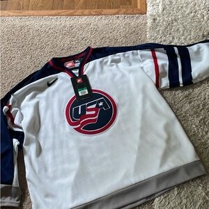 Nike Team USA Hockey Jersey NWT - Vintage